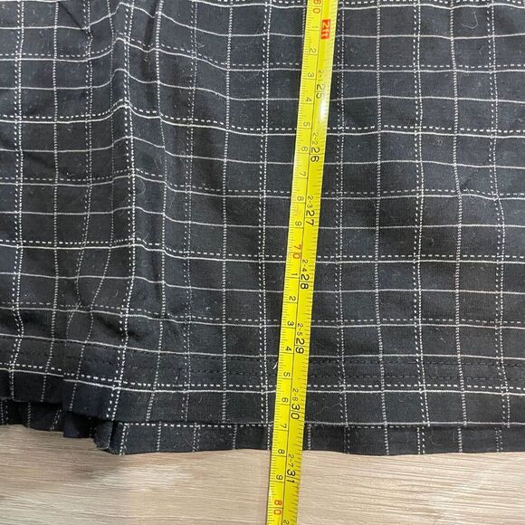 IZOD Black Gray Cotton Soft Cotton Two-Tone Stripe Polo - Picture 6 of 6